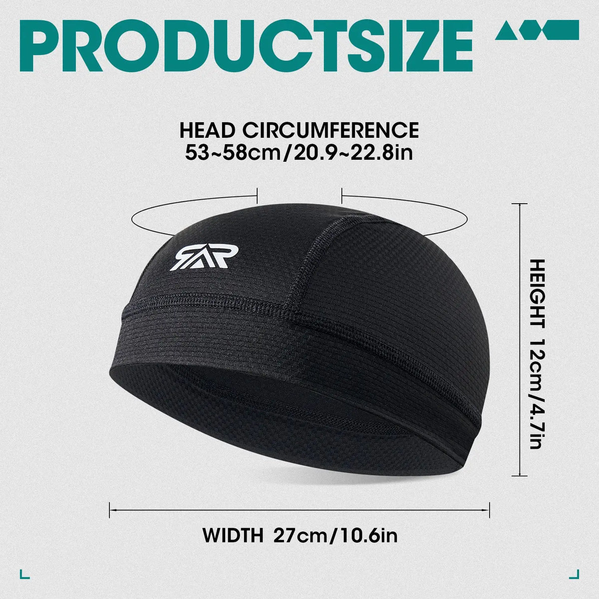 SHINEMEOTH Sports Cycling Cap, Sweat-Absorbing Breathable Helmet Liner, Moisture-Wicking Headwear for Outdoor Enthusiasts #GLOBAL PICKS