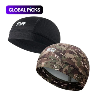 SHINEMEOTH Sports Cycling Cap, Sweat-Absorbing Breathable Helmet Liner, Moisture-Wicking Headwear for Outdoor Enthusiasts #GLOBAL PICKS